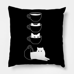 Funny cheeky cat animal-loving pet gift Pillow