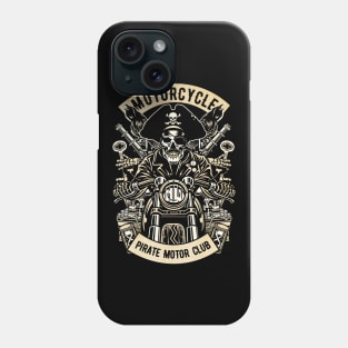 Motorcycle Pirate Club Phone Case