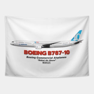 Boeing B787-10 - Boeing "Dubai Air Show" Tapestry