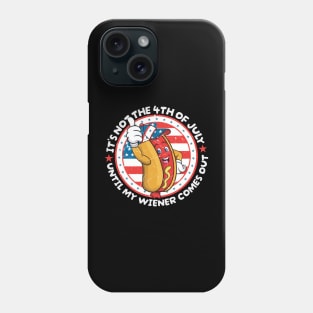 4th of july - weiner america Phone Case