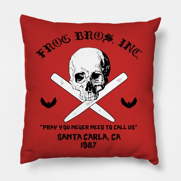 Frog Brothers Pillow by Selinerd