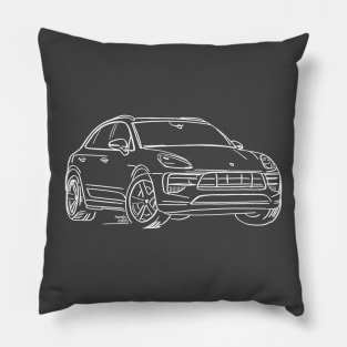 Porsche Macan GTS Pillow