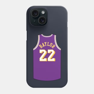 Elgin Baylor Los Angeles Jersey Qiangy Phone Case