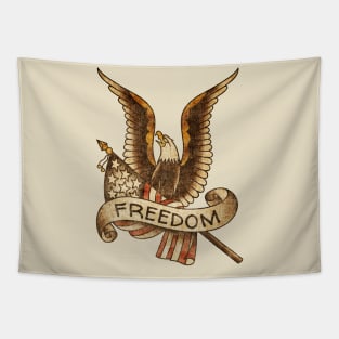 Old Salt American Traditional Freedom Eagle Tapestry