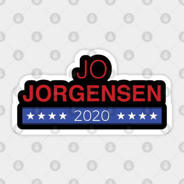 Jo Jorgensen 2020 Libertarian Party President Election Usa Libertarian Sticker Teepublic