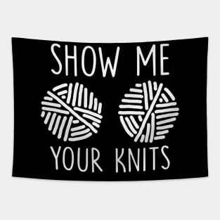 Show Me Your Knits Tapestry