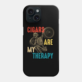 Cigars Are My Therapy Phone Case