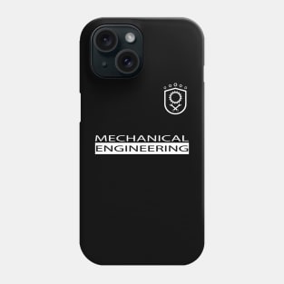 Mechanical engineering mechanics engineer logo Phone Case