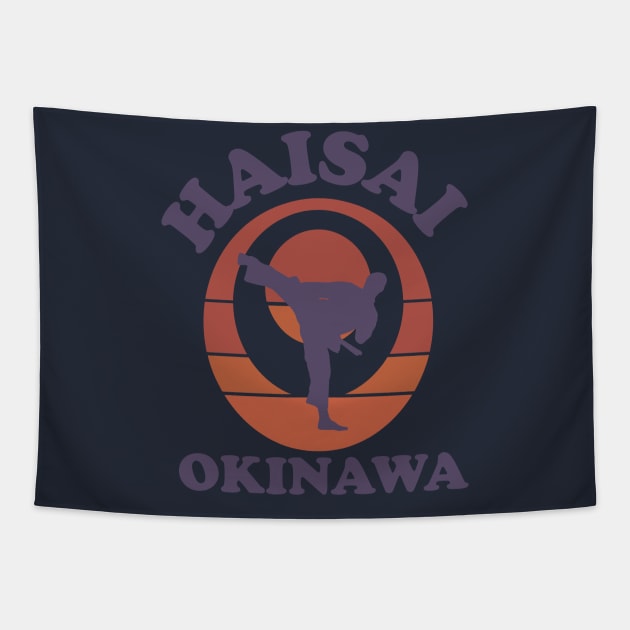 Haisai Karate Okinawa Japan Gojyuryu Goju-Ryu. Kyokushin. Shito Tapestry by ODT