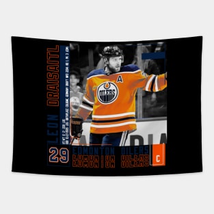 Leon Draisaitl Paper Poster Tapestry