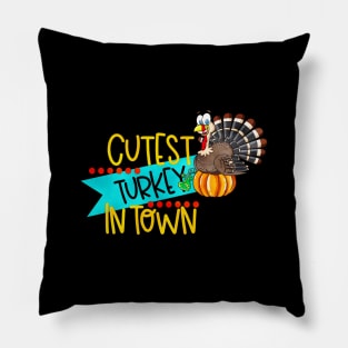 Cutest turkey in town Pillow