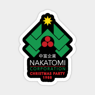 Nakatomi Corporation Christmas Party Magnet