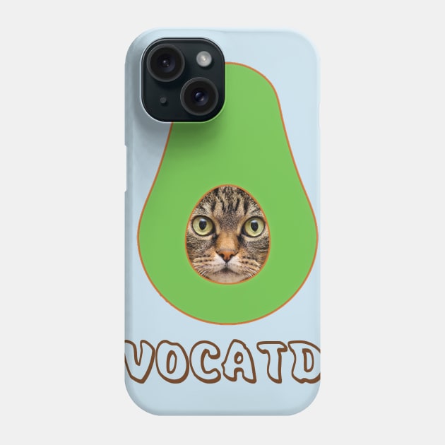 AvoCatDo Phone Case by Alema Art