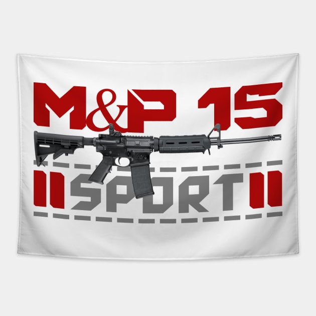 AR 15 M&P 15 Sport 2 Tapestry by Aim For The Face