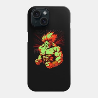 Blanka Street Fighter Design - Original Artwork Phone Case