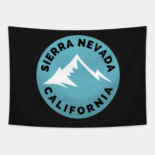 Sierra Nevada California - Sierra Nevada Ski Snowboard Mountain California Yosemite Travel Tapestry