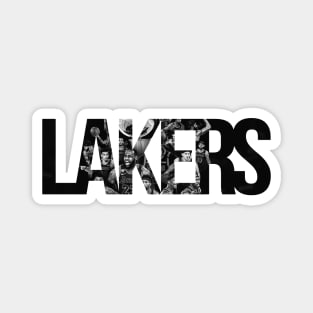 Lakers Champion Kobe 2020 B/W Magnet