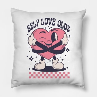 self love club Pillow