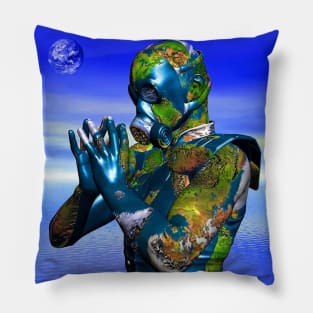 World Pollution 3 Pillow