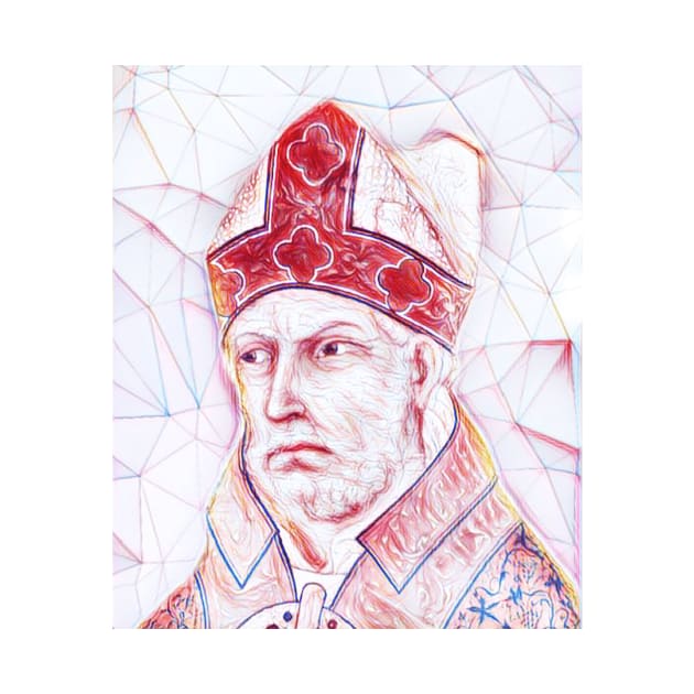 St. Augustine Portrait | St. Augustine Artwork | Line Art by JustLit