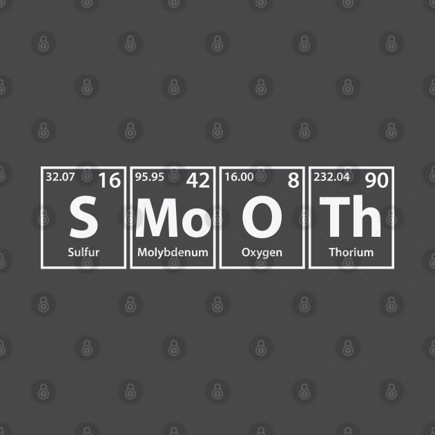 Smooth (S-Mo-O-Th) Periodic Elements Spelling by cerebrands