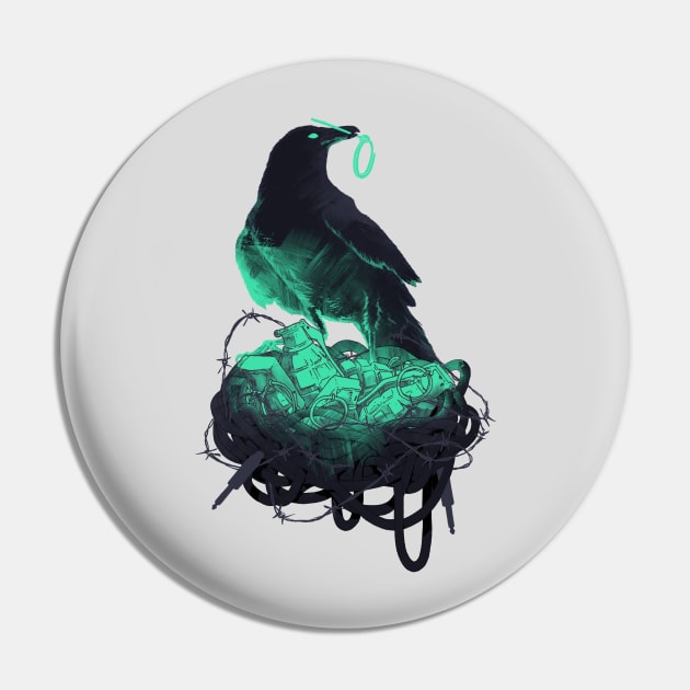 Calm Like a Bomb / Green Pin by vo_maria