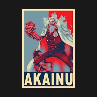 Akainu Poster - One piece T-Shirt