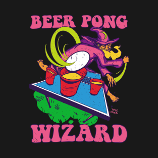 Beer Pong Wizard T-Shirt