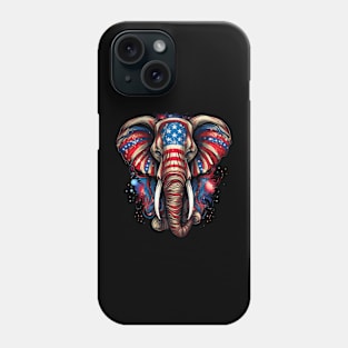 Patriotic Elephant Phone Case