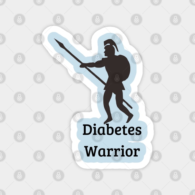 Diabetes Warrior Magnet by CatGirl101