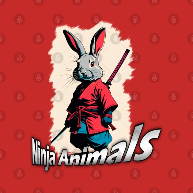 ninja animals by AndreyG