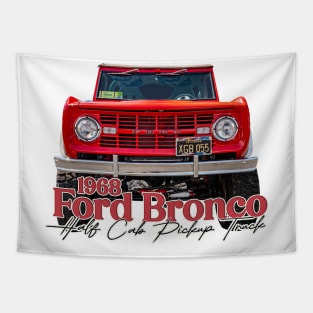 1968 Ford Bronco Half Cab Pickup Truck Tapestry