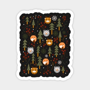 Christmas Animals Magnet