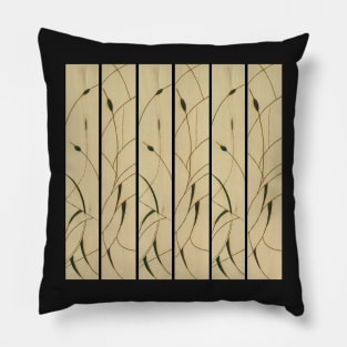 Cattails - Solar Etched Design Pillow