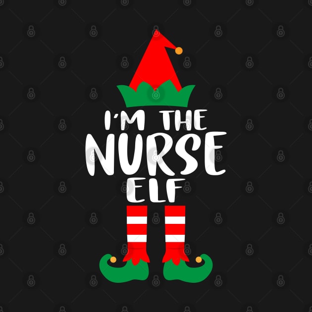 I'm The Nurse Elf Family Matching Group Christmas Costume Outfit Pajama Funny Gift by norhan2000