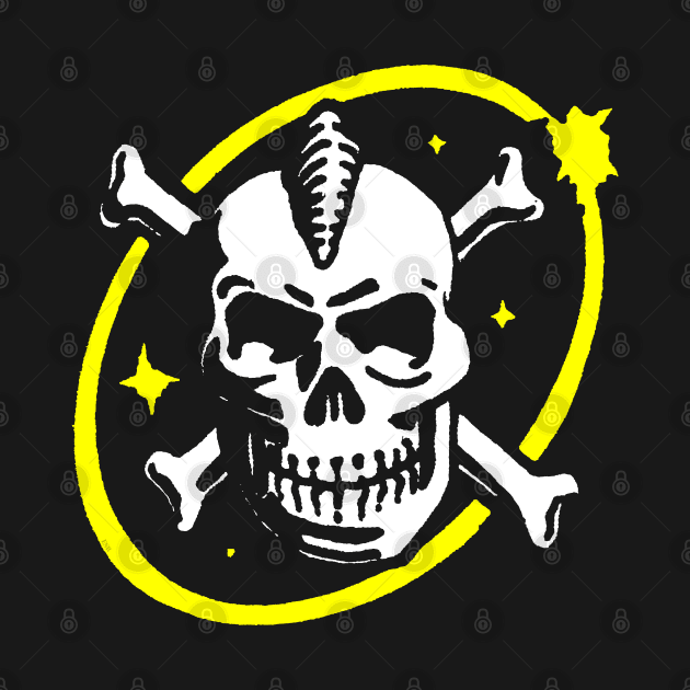 Captain Zargon Space Pirate Logo by Out of Memory