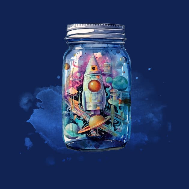 Space Jar by ginkelmier