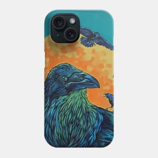 Raven Moon- A conspiracy is afoot Phone Case