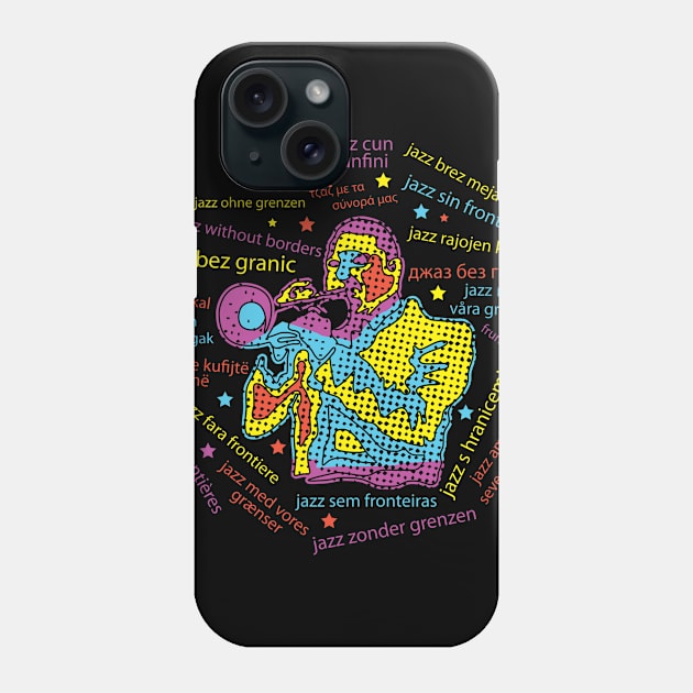 Jazz Without Borders Phone Case by jazzworldquest