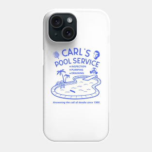 Caddyshack Carl's Pool Service Phone Case