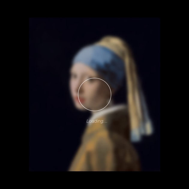 Girl with a Pearl Earring _loading.. by Lab7115