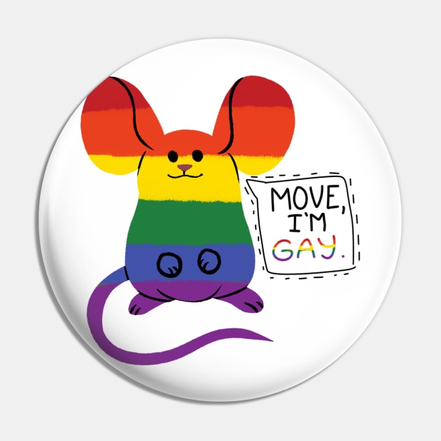 Gay Pride Mouse Pin by gaypompeii