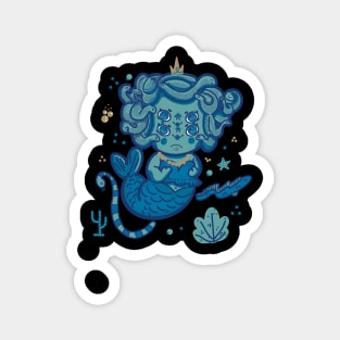 Mermaid medusa Magnet