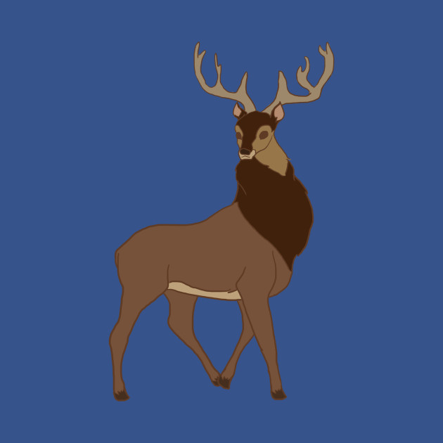 Deer - Antlers - T-Shirt