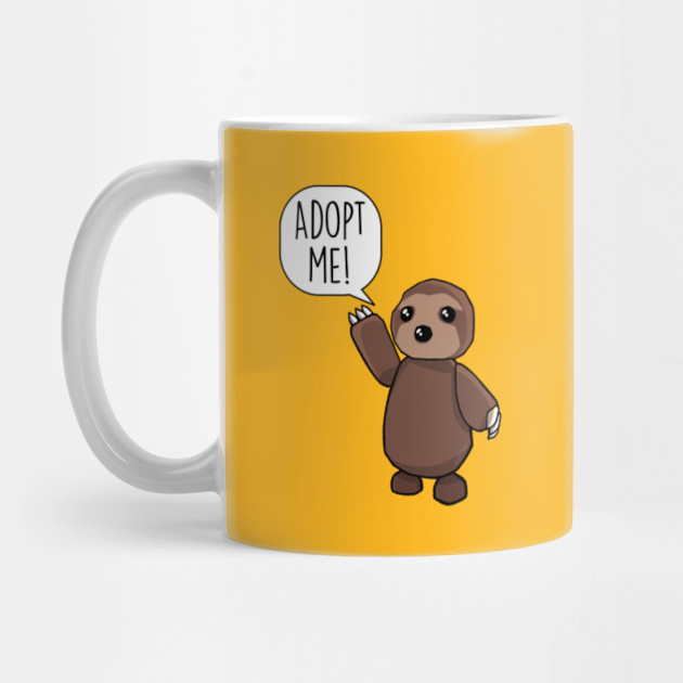 Adopt Me - Sloth - Adopt Me - Mug | TeePublic UK