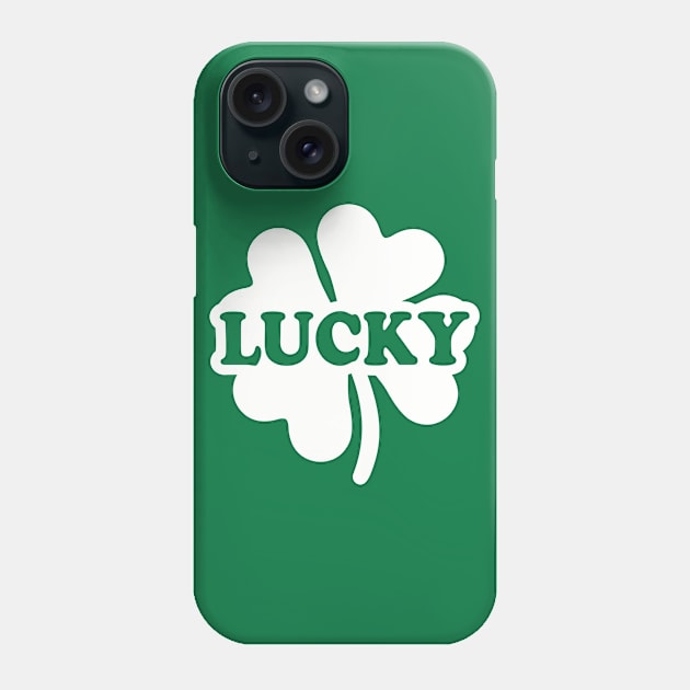 Shamrock Lucky Phone Case by Designzz