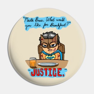 JUSTICE Pin