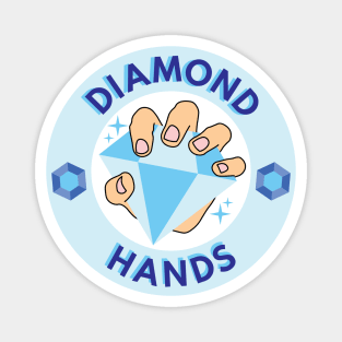 Diamond Hands HODL Magnet