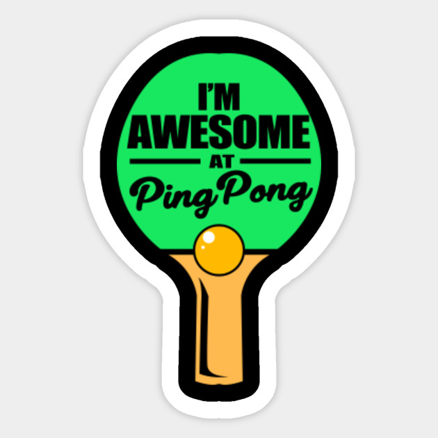 Ping Pong Ball Player Table Tennis Paddle Gift Ping Pong