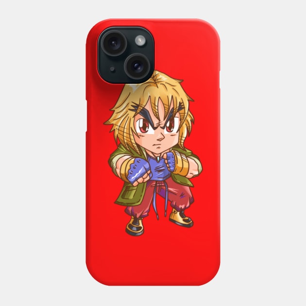 Cute Chibi Ken SF6 Phone Case by MorenoArtwork